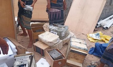 العمالقة الجنوبية تطيح بشحنة قطع طيران مسير كانت في طريقها للحوثيين