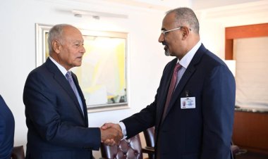 الرئيس الزُبيدي يلتقي الأمين العام لجامعة الدول العربية