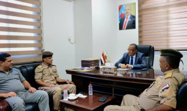 الدكتور الخُبجي يلتقي قائدي اللواء السابع ومعسكر بدر