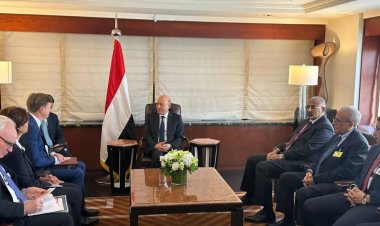 الرئيس الزبيدي يجدد تأكيده بانه لا سلام ولا تقدم دون قضية شعب الجنوب