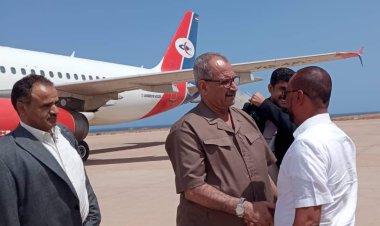 وصول الأمين العام للمجلس الانتقالي إلى محافظة أرخبيل سقطرى