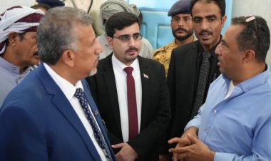 بمعية رئيس انتقالي المهرة.. وفد هيئة رئاسة الانتقالي يلتقي السلطة المحلية بمديرية قشن