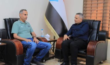 نائب رئيس الهيئة الوطنية للإعلام الجنوبي يلتقي المستشار القانوني جمال الجعبي