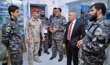 الهيئة الوطنية للإعلام الجنوبي تزور قيادة قوات المنشآت ويناقشان تنظيم الإعلام العسكري والأمني