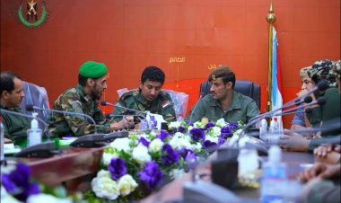 العميد الربيعي يناقش سير تنفيذ قوات الحزام الأمني للخطة الأمنية بالعاصمة عدن