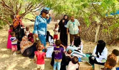 للتوعية بأهمية التحصين لأطفالنا... نزول فريق ميداني لمناطق مديريتي زنجبار وخنفر بابين