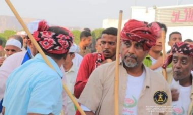 انطلاق مهرجان الفلكلور والموروث الشعبي ( الشبواني ) بحافة الحوطة في سيئون