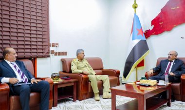 الكثيري يطّلع على أوضاع الوحدات العسكرية بمحافظة أبين