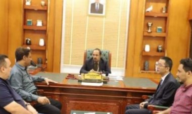 محافظ حضرموت ووفد مستثمرين صينيين يبحثان الفرص بقطاع التعدين
