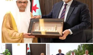 العلاقات الأخوية بين الجنوب والإمارات في محور لقاء الرئيس الزُبيدي والسفير الزعابي