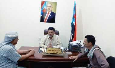 رئيس انتقالي أبين يطلع على سير العمل في الإدارة العامة للأحوال المدنية والسجل المدني بالمحافظة