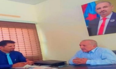 باحشوان وباعزب يناقشان سبل إيجاد شراكة لبناء قدرات الإعلاميين