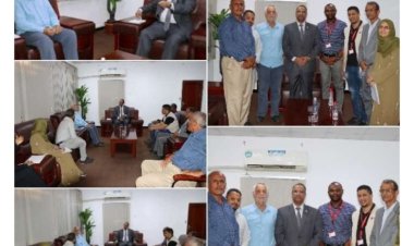 الوزير الزعوري يلتقي المدير القطري لمنظمة رعاية الاطفال