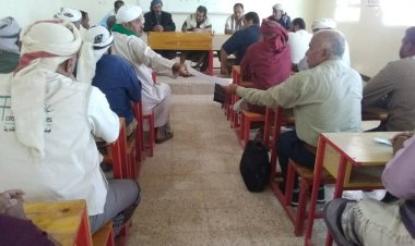 مدير عام لودر يلتقي اعضاء السلطة المحلية بالمديرية