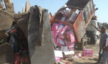 إتلاف 2 طن و390 كيلوغرام من المواد الغذائية منتهية الصلاحية