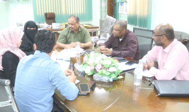 صحة حضرموت تناقش كيفية تقديم منحة الأجهزة والمعدات الطبية المقدمة من القوات الأمريكية