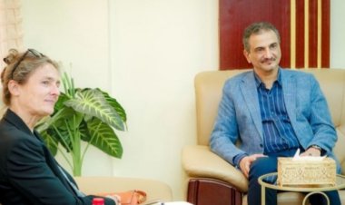 تفاصيل لقاء وزير الدولة محافظ العاصمة عدن مع السفيرة الهولندية