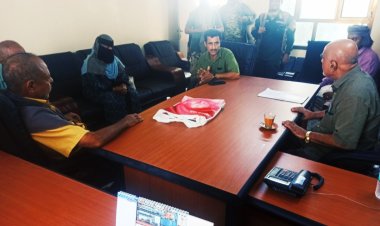 الإدارة القانونية بانتقالي أبين تزور محكمة الاستئناف بالمحافظة وتطلع على سير العمل القضائي