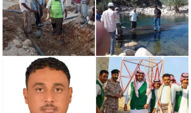 بن عقيل تأهيل شبكة مياه شرب وتوسيع الخزانات بمحافظة سقطرى