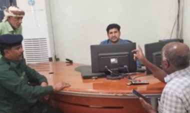 لقاء يناقش آلية صرف المرتبات المتبعة للوحدات الأمنية بسقطرى