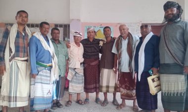 نائب رئيس انتقالي أبين يلتقي بإتحاد منظمات المجتمع المدني واللجنة الاستشارية بالحصن