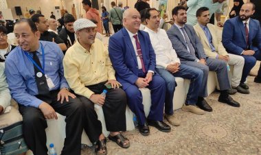 بحضور وزيري الرياضة والخدمة المدنية وكاك بنك الفنانة نادية المفلحي  تفتتح معرضها بالعاصمة عدن