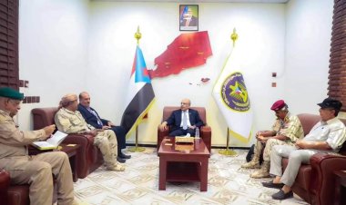 الكثيري يلتقي قيادة الهيئة العسكرية العُليا للجيش والأمن الجنوبي