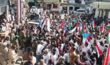 مسيرة جماهيرية ومهرجان كرنفالي بيافع رصد إحتفاءً بعيد الاستقلال الوطني ال 30 من نوفمبر