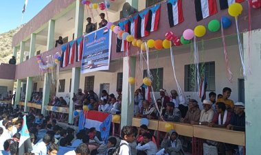 انتقالي سرار- يافع يحيي ذكرى  الاستقلال الوطني المجيد بمسيرة جماهيرية حاشدة ومهرجانا خطابيا وكرنفاليا