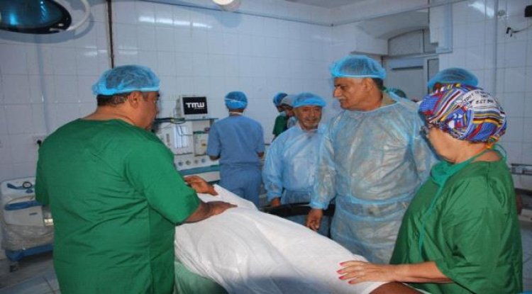افتتاح قسم العمليات الجراحية الكبرى في مستشفى باصهيب العسكري بعدن