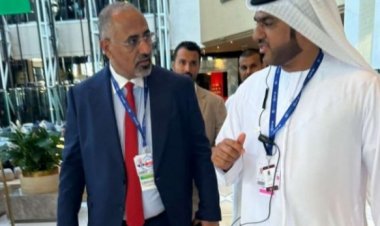 الرئيس الزُبيدي يشارك في القمة العالمية للمناخ بالإمارات