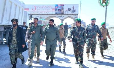 قيادة الحزام الأمني تتفقد جاهزية قوات حزام طوق العاصمة عدن