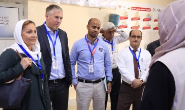 مدير عام دارسعد يستقبل وفد من الحكومية الألمانية