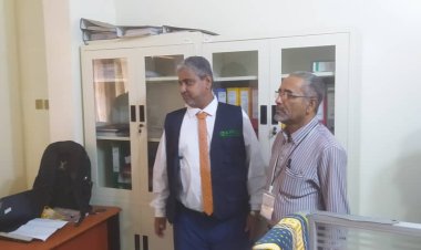 مدير عام مكتب الشؤون الاجتماعية والعمل بأبين يطلع على أعمال ونشاط مؤسسة شباب أبين