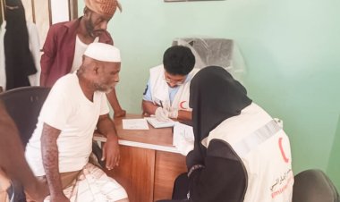 مكتب الصحة في بروم ميفع يستضيف العيادة الطبية التخصصية للهلال الأحمر الإماراتي بمنطقة الحيلة بميفع