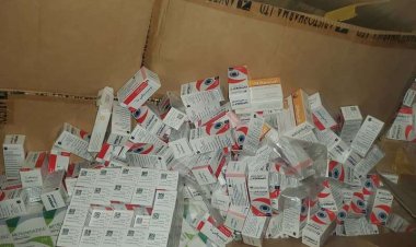 إتلاف شحنة من الأدوية والمكملات الغذائية والمواد المخبرية المتنوعة بالمهرة