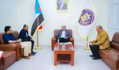 الكثيري يطّلع على سير التحضيرات لعقد المؤتمر الأول لشباب أبين