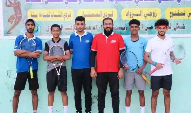 الثنائي منصور وشرف يقابلان ترتيل وبدر في نهائي الزوجي المفتوح