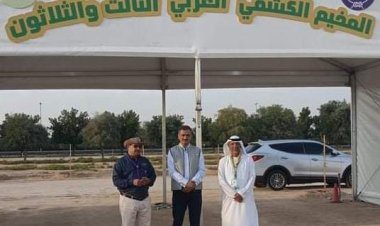 لملس يزور المخيم الكشفي العربي في دبي