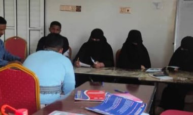 مدير عام الشؤون الاجتماعية والعمل في أبين يلتقي اللجنة التحضيرية لبرنامج تعليم شباب وشبكة منظمات المجتمع المدني