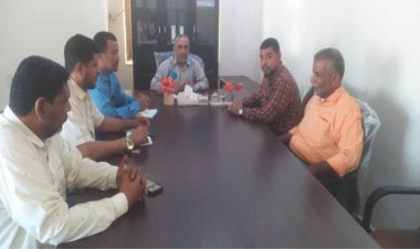 المنسق العام للمنظات المحلية والدولية الدكتور الدويل يزور مكتب الشؤون الاجتماعية والعمل بمحافظة أبين