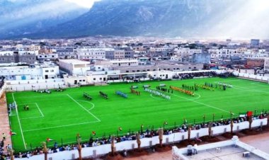 بدعم اماراتي.. سقطرى تشهد افتتاح ملعب جديد