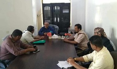 مدير الشؤون الاجتماعية بأبين يلتقى مدير عام لودر ومنسق عام المنظمات الدولية بالمديرية