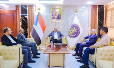 الكثيري يلتقي الأمين العام للائتلاف الوطني الجنوبي