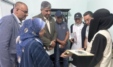 هيثم واليافعي يزوران المؤسسة الوطنية لمكافحة السرطان بعدن