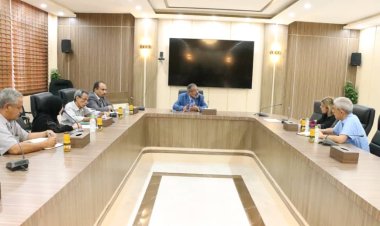 وكيل وزارة الزراعة والثروة السمكية يلتقي وفد من منظمة الأمم المتحدة للبيئة