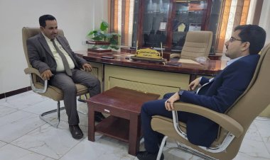 رئيس هيئة النقل البري يلتقي  رئيس انتقالي المهرة