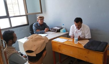 لجان التحقق التابعة "لليونيسيف" تباشر عملها بمدارس سرار- بيافع