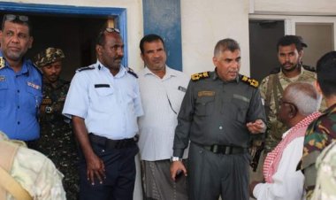 حضرموت.. العميد المنهالي يتفقد سير حملة ترقيم المركبات