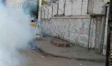 عدن.. تدشين حملة الرش الضبابي في المعلا